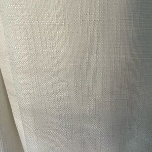 White Black Out Curtains